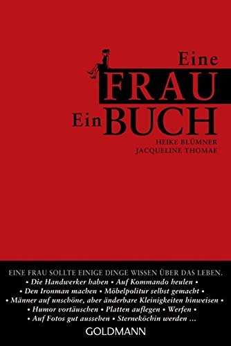 Eine Frau. Ein Buch. Cover