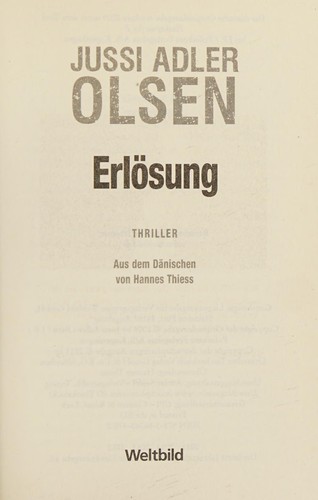 Erlösung Cover