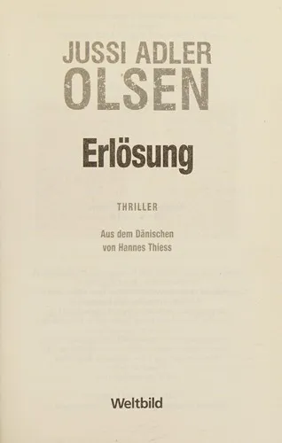 Thriller Cover